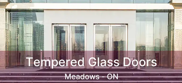  Tempered Glass Doors Meadows - ON