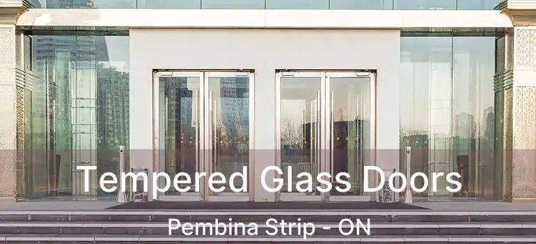  Tempered Glass Doors Pembina Strip - ON
