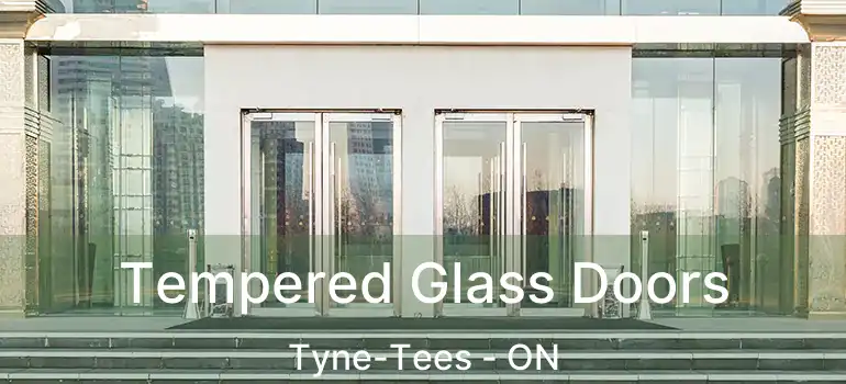 Tempered Glass Doors Tyne-Tees - ON