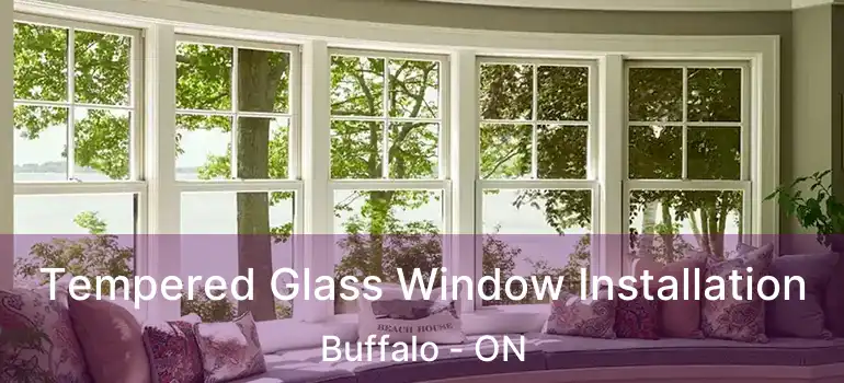  Tempered Glass Window Installation Buffalo - ON