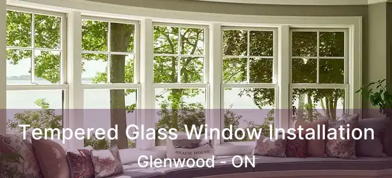  Tempered Glass Window Installation Glenwood - ON