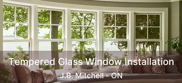 Tempered Glass Window Installation J.B. Mitchell - ON