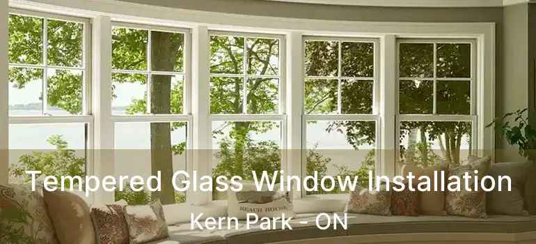  Tempered Glass Window Installation Kern Park - ON