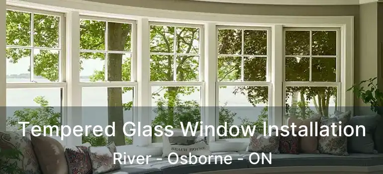  Tempered Glass Window Installation River - Osborne - ON