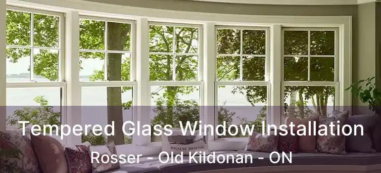  Tempered Glass Window Installation Rosser - Old Kildonan - ON