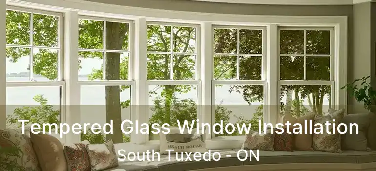  Tempered Glass Window Installation South Tuxedo - ON