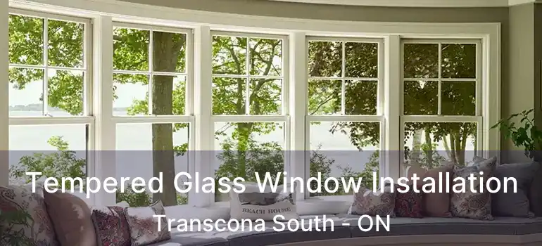  Tempered Glass Window Installation Transcona South - ON