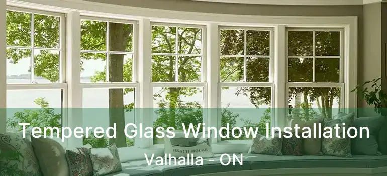  Tempered Glass Window Installation Valhalla - ON