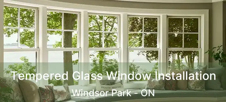  Tempered Glass Window Installation Windsor Park - ON
