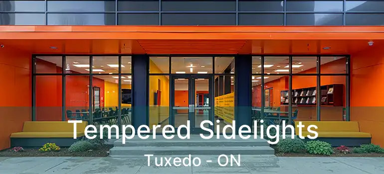  Tempered Sidelights Tuxedo - ON