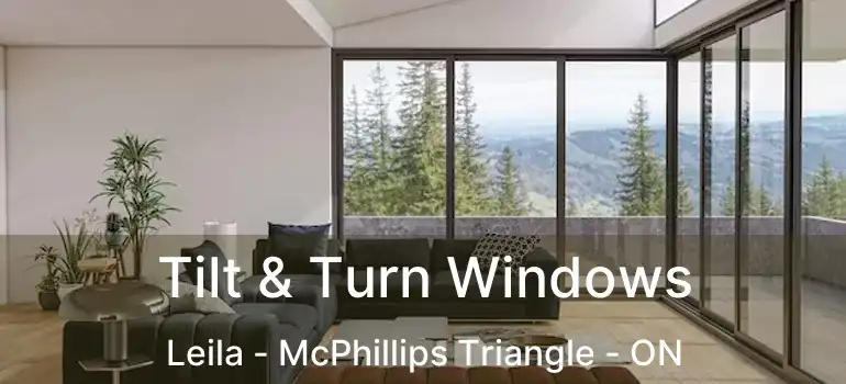  Tilt & Turn Windows Leila - McPhillips Triangle - ON
