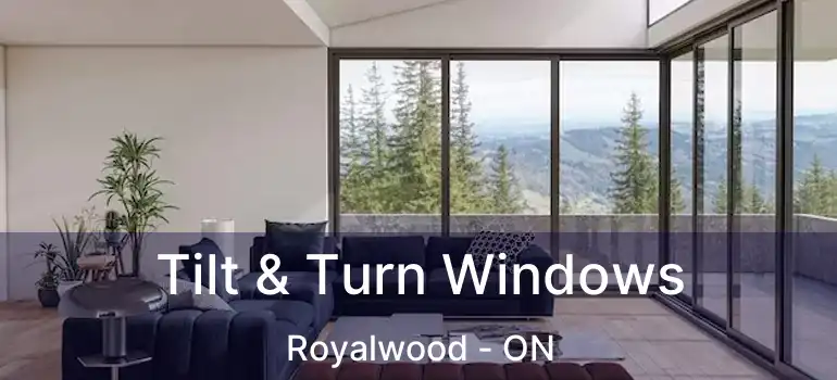  Tilt & Turn Windows Royalwood - ON