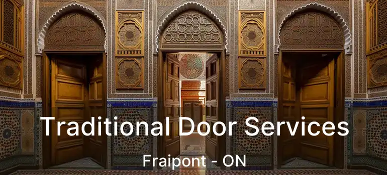  Traditional Door Services Fraipont - ON
