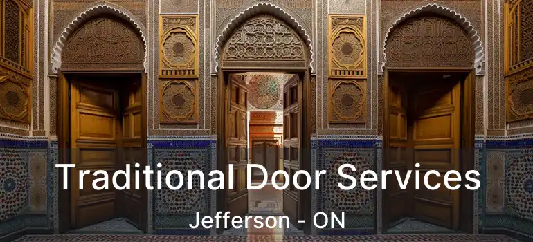  Traditional Door Services Jefferson - ON