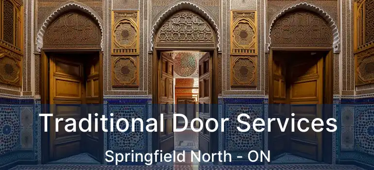  Traditional Door Services Springfield North - ON