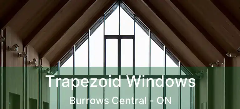  Trapezoid Windows Burrows Central - ON