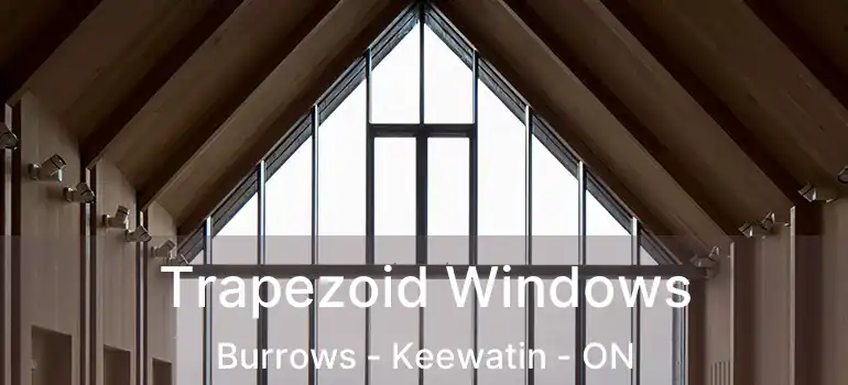  Trapezoid Windows Burrows - Keewatin - ON