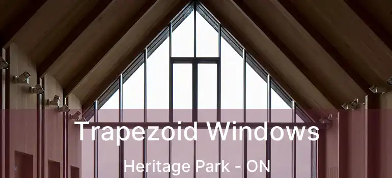  Trapezoid Windows Heritage Park - ON