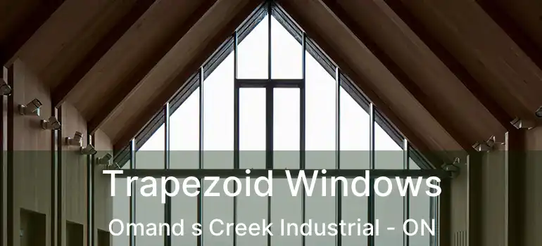  Trapezoid Windows Omand s Creek Industrial - ON