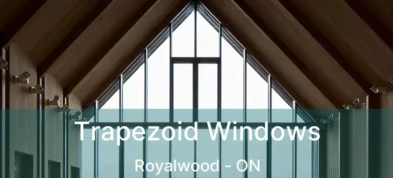  Trapezoid Windows Royalwood - ON