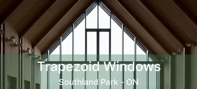  Trapezoid Windows Southland Park - ON