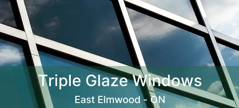  Triple Glaze Windows East Elmwood - ON