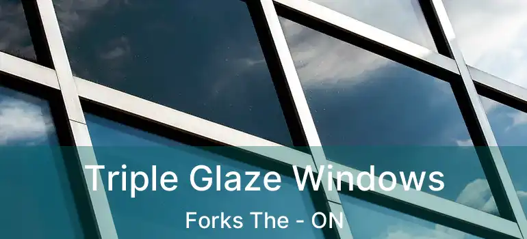  Triple Glaze Windows Forks The - ON