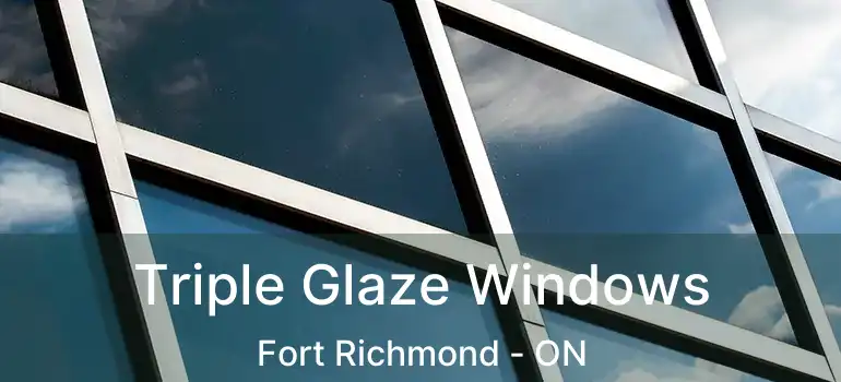  Triple Glaze Windows Fort Richmond - ON