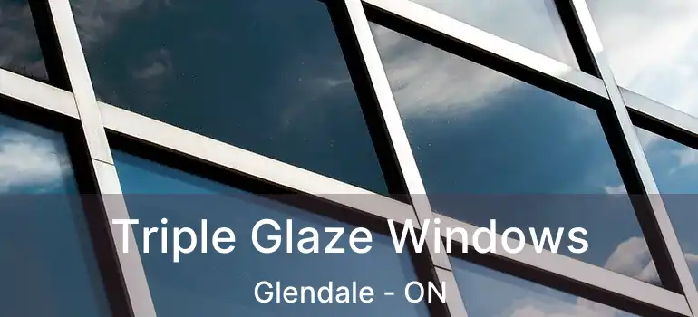  Triple Glaze Windows Glendale - ON