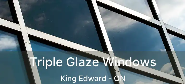 Triple Glaze Windows King Edward - ON