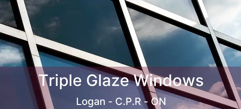  Triple Glaze Windows Logan - C.P.R - ON