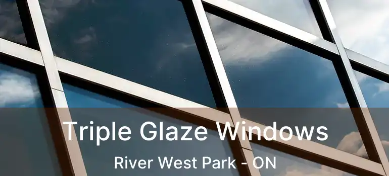 Triple Glaze Windows River West Park - ON