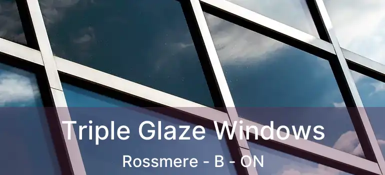  Triple Glaze Windows Rossmere - B - ON