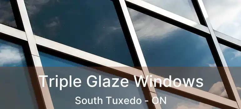 Triple Glaze Windows South Tuxedo - ON
