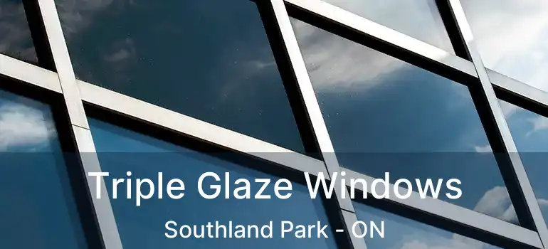  Triple Glaze Windows Southland Park - ON