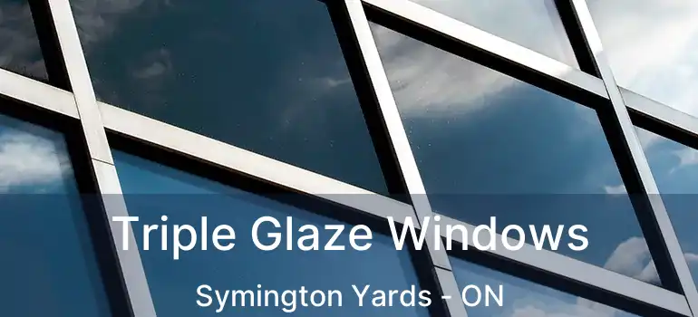  Triple Glaze Windows Symington Yards - ON
