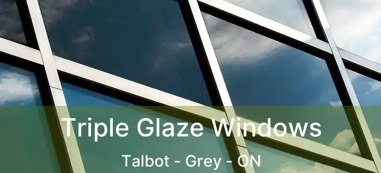  Triple Glaze Windows Talbot - Grey - ON