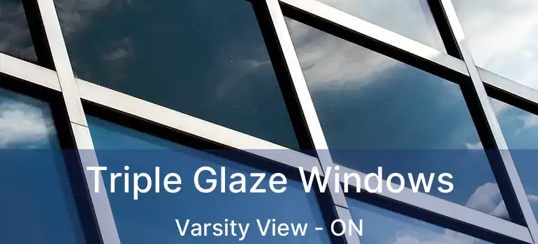  Triple Glaze Windows Varsity View - ON