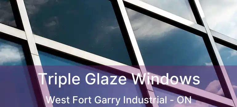  Triple Glaze Windows West Fort Garry Industrial - ON
