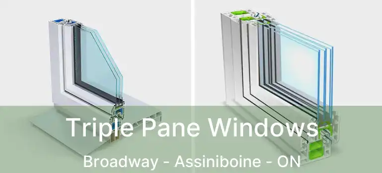  Triple Pane Windows Broadway - Assiniboine - ON