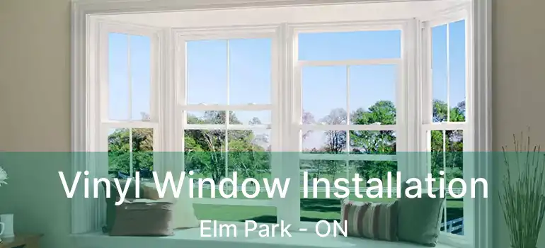 Vinyl Window Installation Elm Park - ON