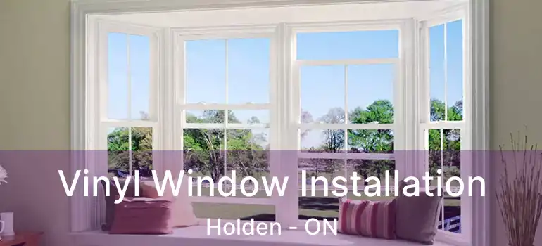  Vinyl Window Installation Holden - ON