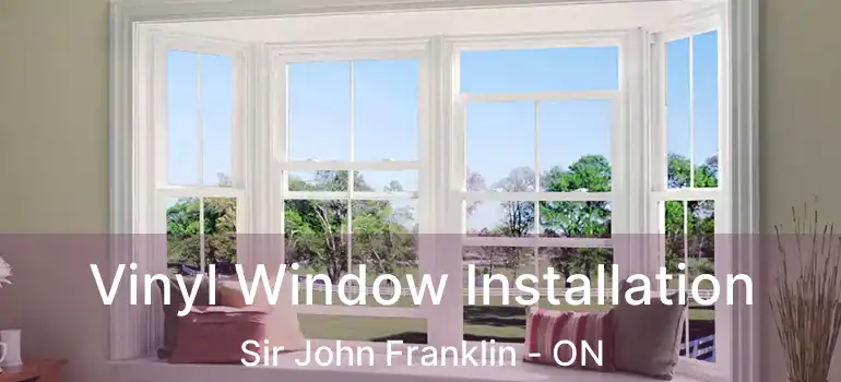  Vinyl Window Installation Sir John Franklin - ON