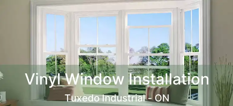  Vinyl Window Installation Tuxedo Industrial - ON