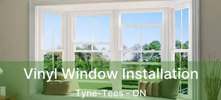  Vinyl Window Installation Tyne-Tees - ON