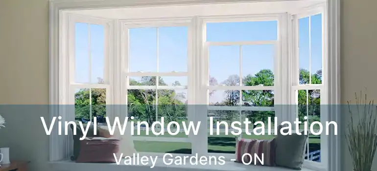  Vinyl Window Installation Valley Gardens - ON