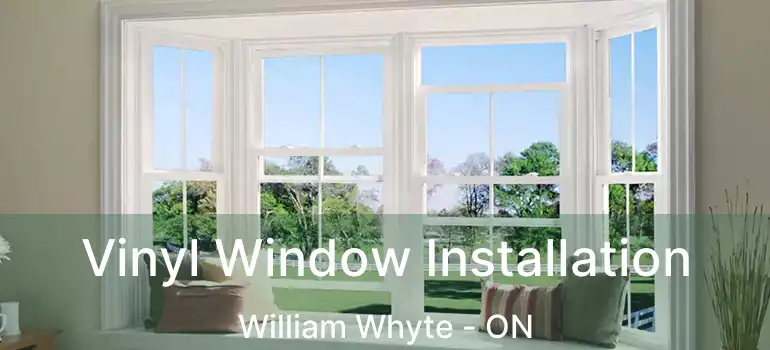  Vinyl Window Installation William Whyte - ON