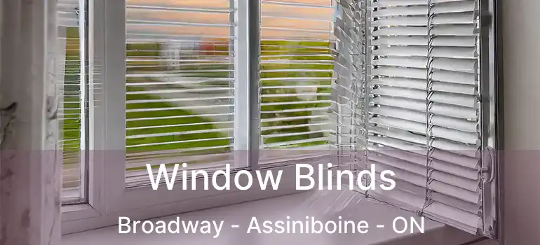  Window Blinds Broadway - Assiniboine - ON