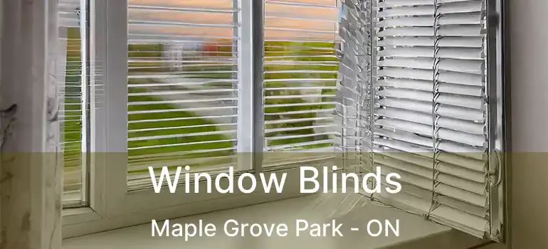  Window Blinds Maple Grove Park - ON