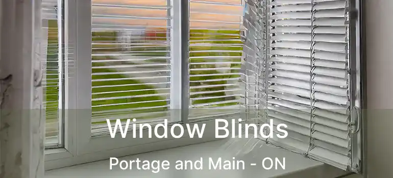  Window Blinds Portage and Main - ON